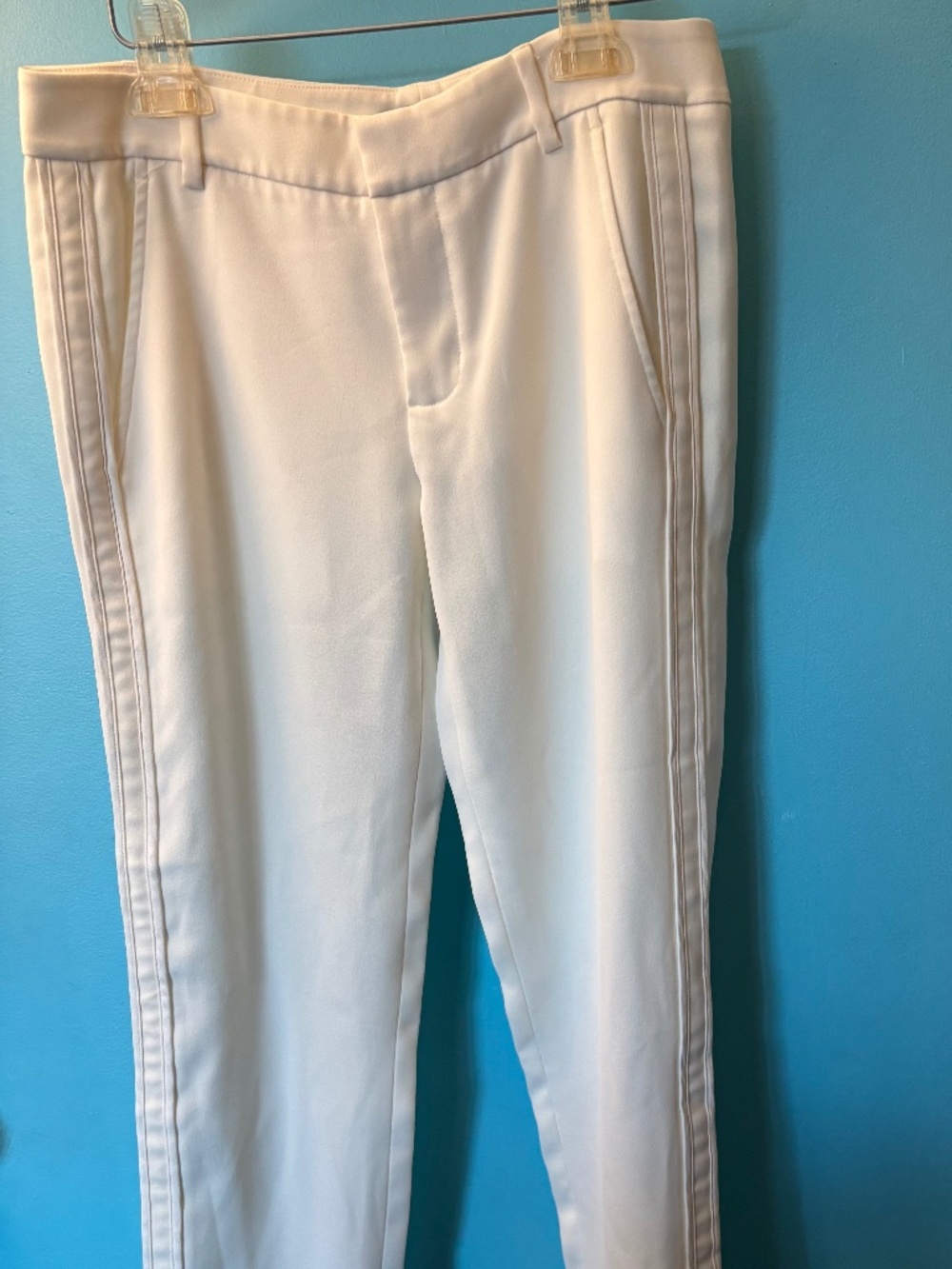 Vince Silk Top and Pants Outfit X-Small